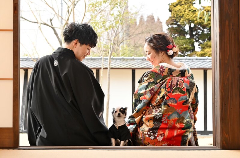 和装2着ロケーションペット同伴プラン
