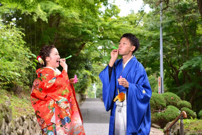 和装1着ロケーション、データ+台紙お写真1枚プラン