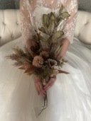 ブーケ　グリーンブラウン