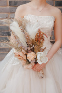 ブーケ　グリーンベージュ