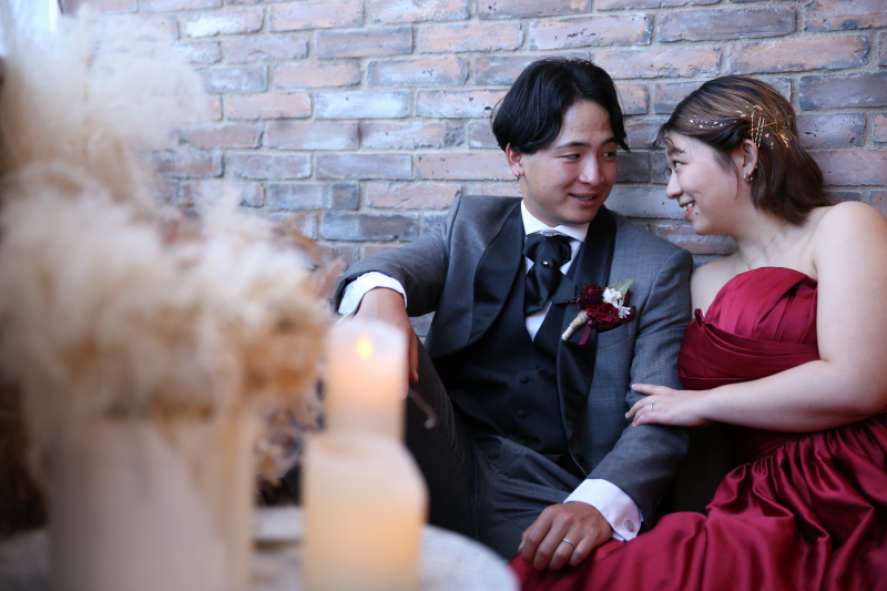 1dayフォトプランで撮影されたお二人をご紹介