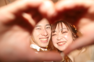 1dayフォトプランで和洋装3着撮影のおふたり