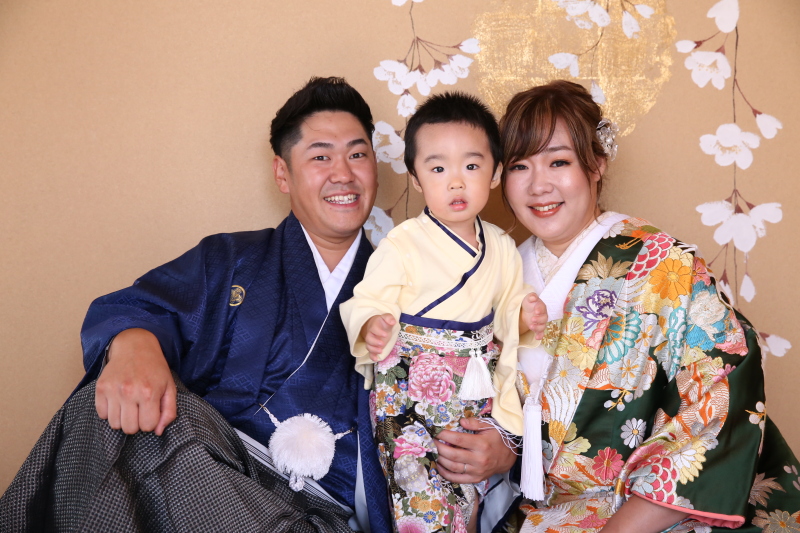最後はお子さんと一緒に
