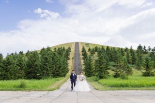 北海道の観光名所！広大な「モエレ沼公園」で楽しむロケーションウェディング