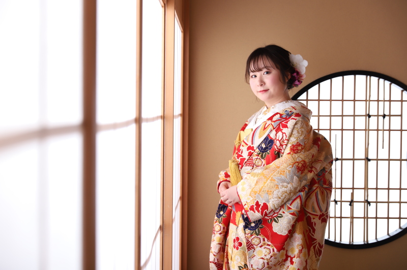 ご新婦ソロショット(色打掛ver.)