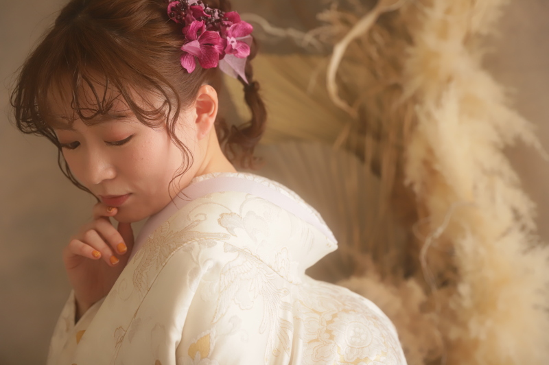 おしゃれ花嫁のヘアメイク