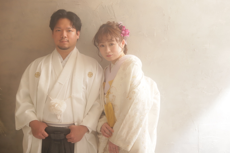 1着目は和装から