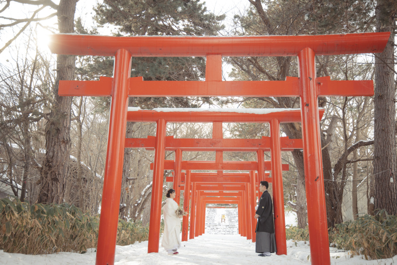冬の伏見稲荷神社