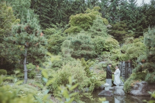 天神山緑地でロケーション撮影