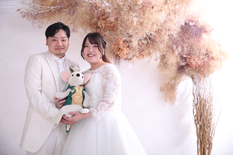 1dayフォトプランで撮影されたお二人をご紹介