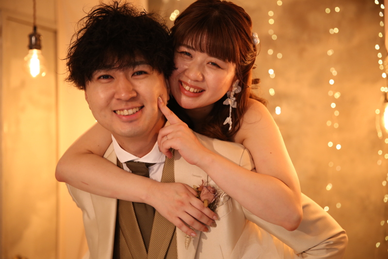 1dayフォトプランで撮影されたお二人をご紹介