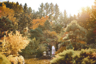 天神山緑地で秋のロケーションフォト
