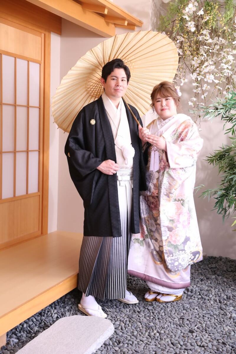 和装立ち姿!