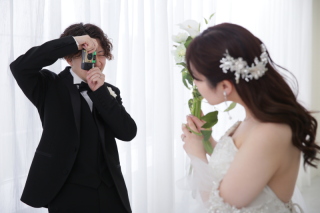 1dayフォトプランで撮影されたお二人をご紹介します