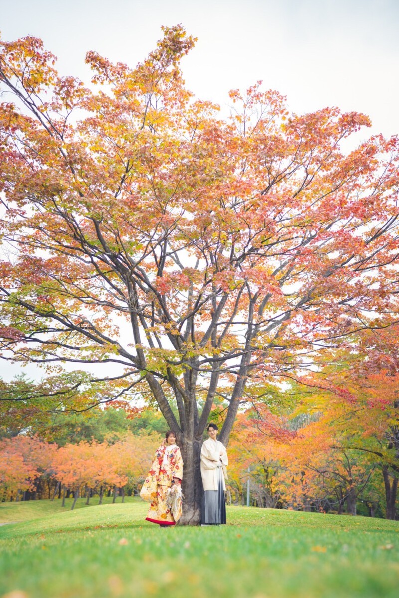 雄大な北海道でのロケーション撮影