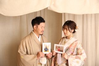 1dayフォトプランで撮影されたお二人をご紹介