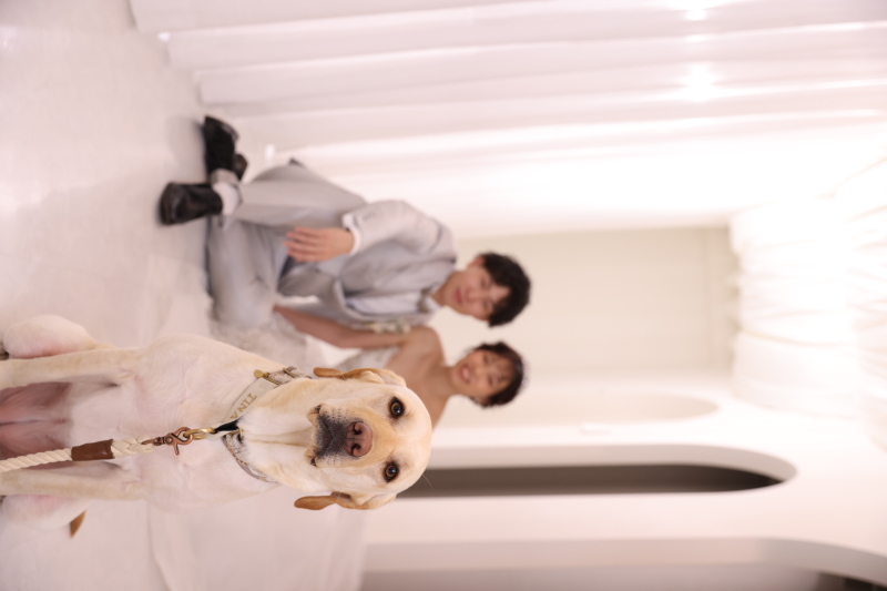 おふたりの愛犬と♡