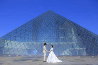 北海道まるごとプランで撮影されたおふたり