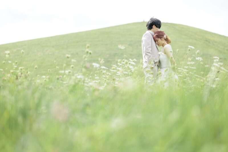 北海道の壮大な風景