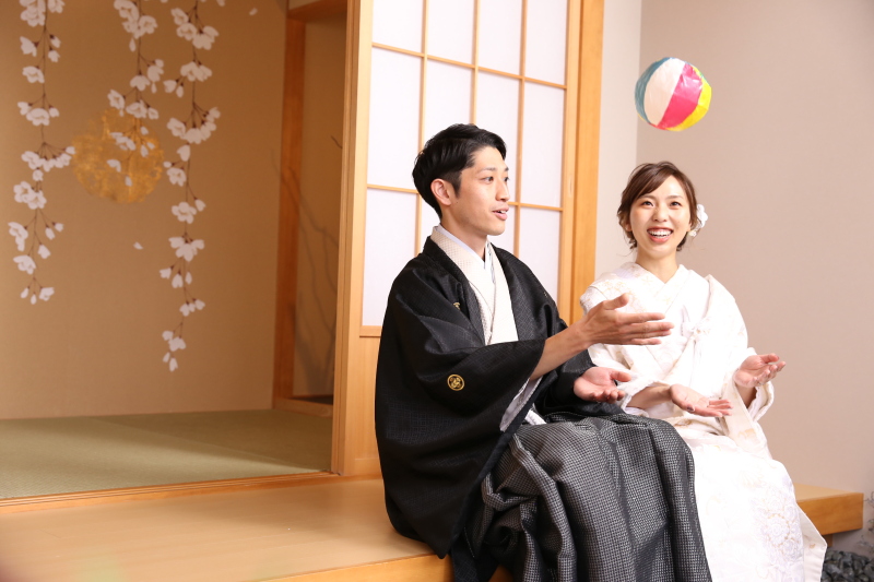 白無垢×紋付袴