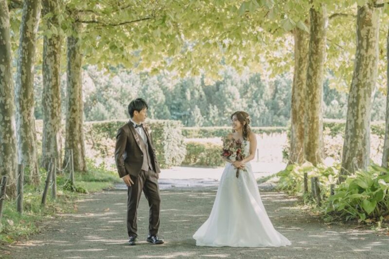 当店人気のロケーションスポット「百合が原公園」