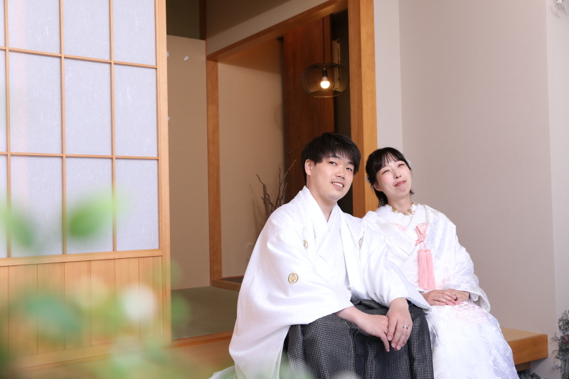 縁側でのひだまりショット