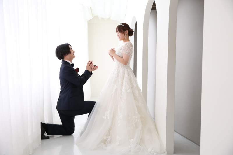 1dayフォトプランで撮影されたおふたり