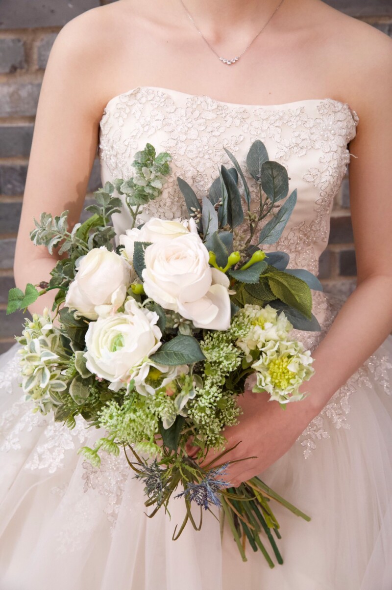 ブーケ・撮影小物の無料貸し出しも豊富！