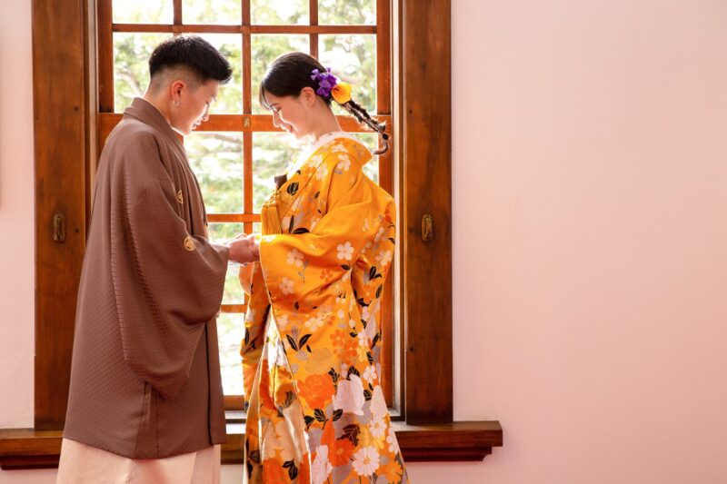 Palette札幌中央店(写真工房ぱれっと)_色打掛・着物が豊富