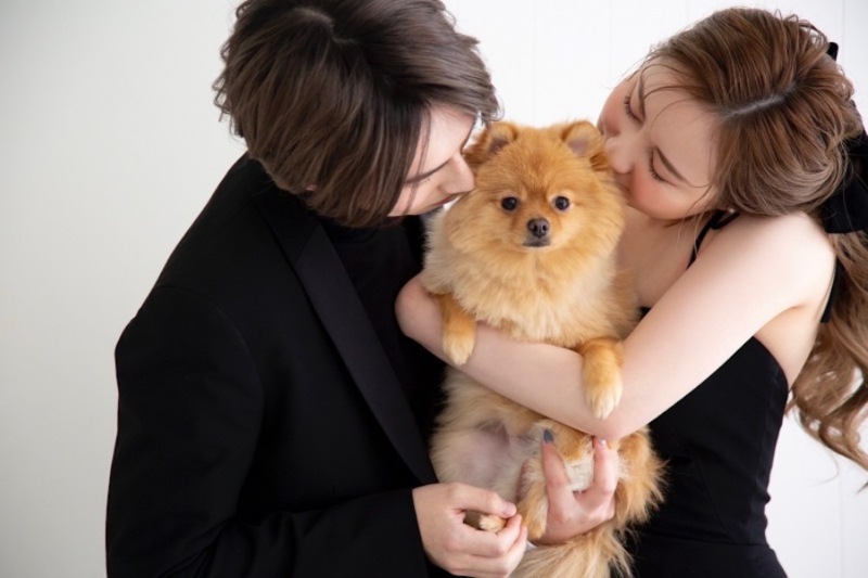 Palette札幌中央店(写真工房ぱれっと)_ペットと一緒に撮影できる