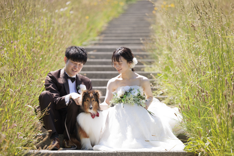 Palette札幌中央店(写真工房ぱれっと)_ペットと一緒に撮影できる