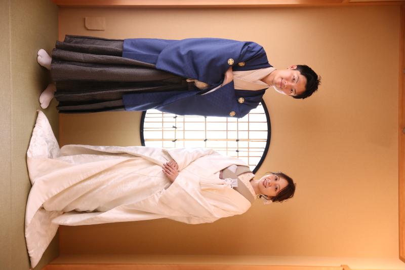 白無垢×紋付袴