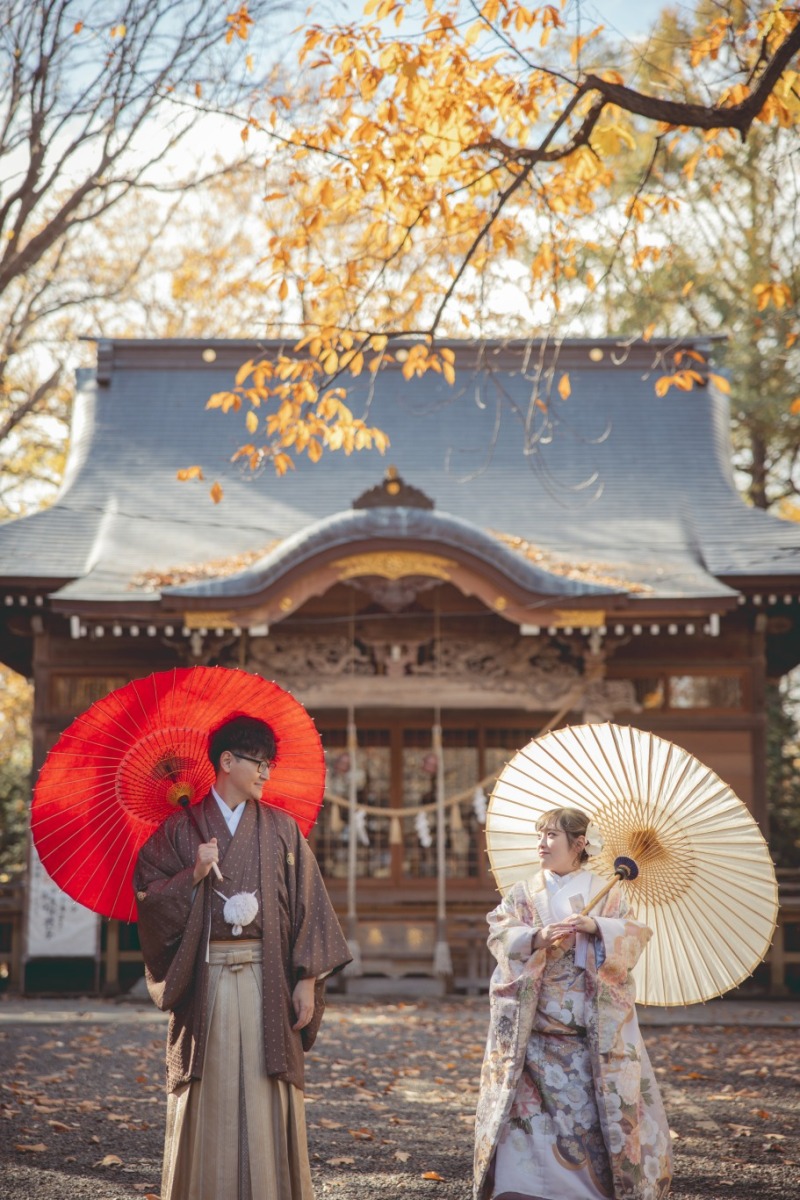 札幌近郊〈天神山緑地〉★ 近距離ロケーションプラン②【即日契約で15%OFF！趣がある日本庭園は和装にぴったり！】