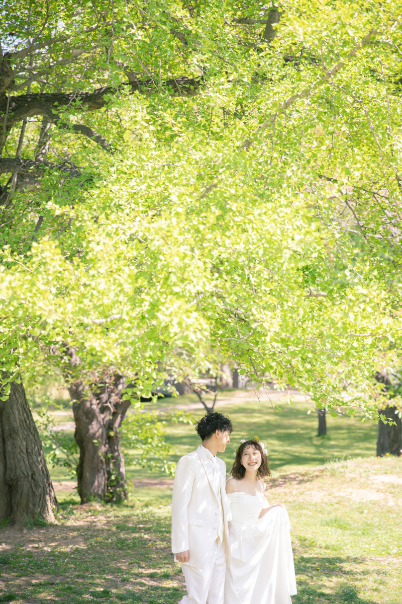 札幌近郊〈中島公園〉★ 近距離ロケーションプラン①【即日契約で5%OFF!四季のうつろいを感じられる園内で撮影】