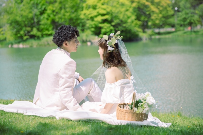 札幌近郊〈中島公園〉★ 近距離ロケーションプラン①【即日契約で20%OFF!四季のうつろいを感じられる園内で撮影】