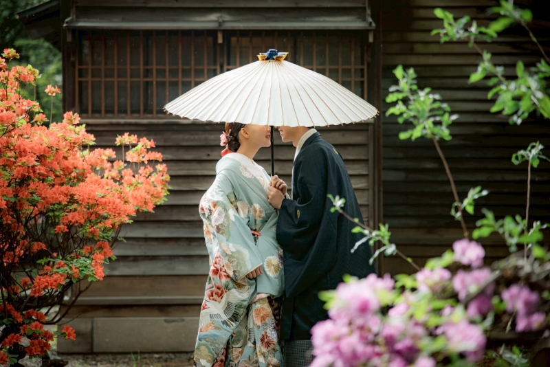 札幌近郊〈旧永山邸〉★ 近距離ロケーションプラン①【即日契約で5%OFF!屋内外可◎庭園と本格和室で和装にこだわる撮影】