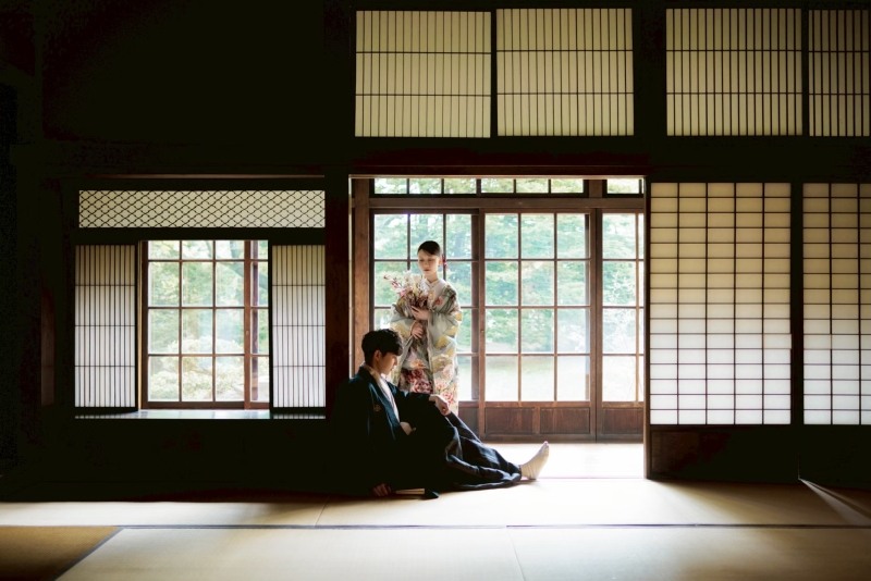 札幌近郊〈旧永山邸〉★ 近距離ロケーションプラン①【即日契約で5%OFF!屋内外可◎庭園と本格和室で和装にこだわる撮影】