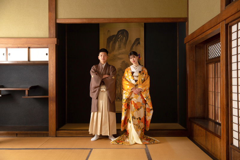 札幌近郊〈旧永山邸〉★ 近距離ロケーションプラン①【即日契約で5%OFF!屋内外可◎庭園と本格和室で和装にこだわる撮影】