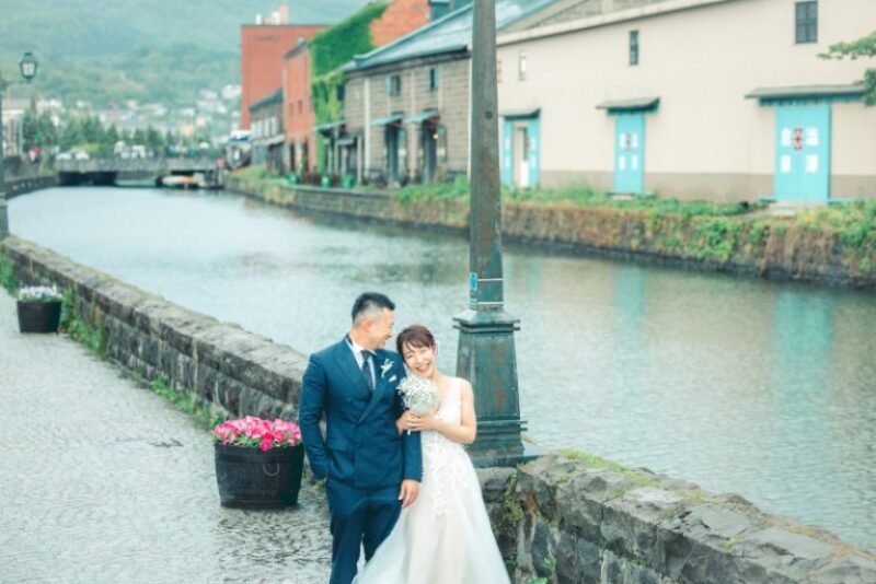 札幌近郊〈小樽運河+手宮線〉★ 長距離ロケーションプラン【即日契約で10%OFF!ノスタルジックな町並みで撮影!】