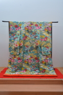 色打掛17　エメラルドグリーン