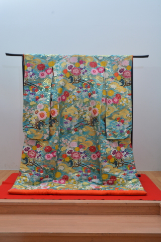 色打掛17　エメラルドグリーン