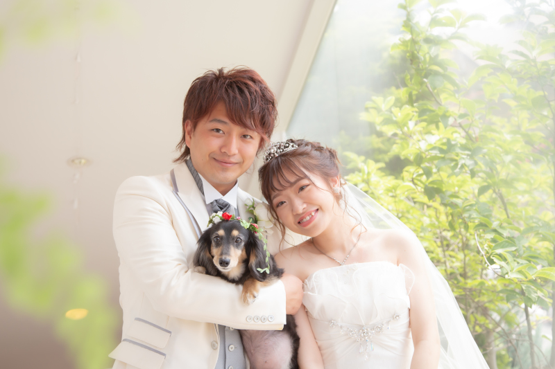 大切な家族の一人　ワンちゃんと一緒に