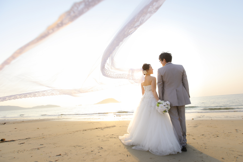 志賀島 海岸にて