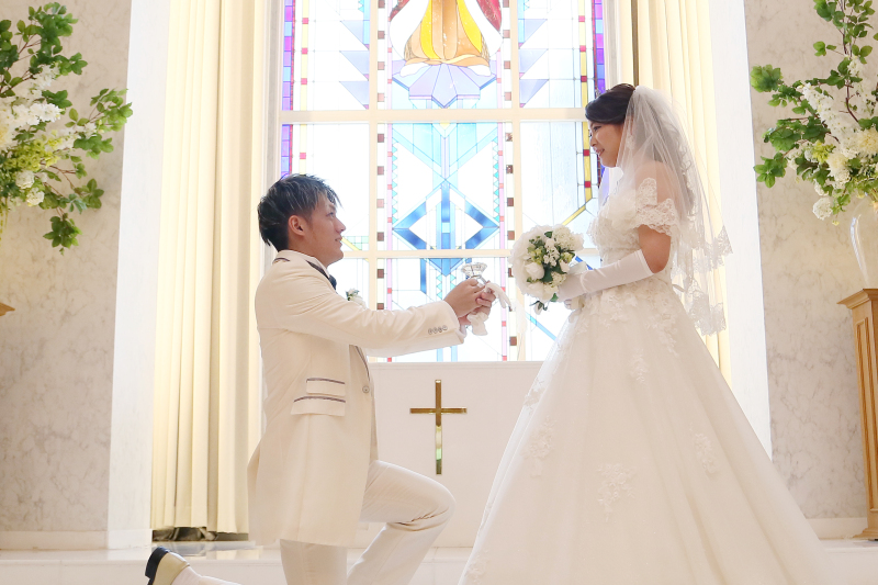 プロポーズシーンを再現！？