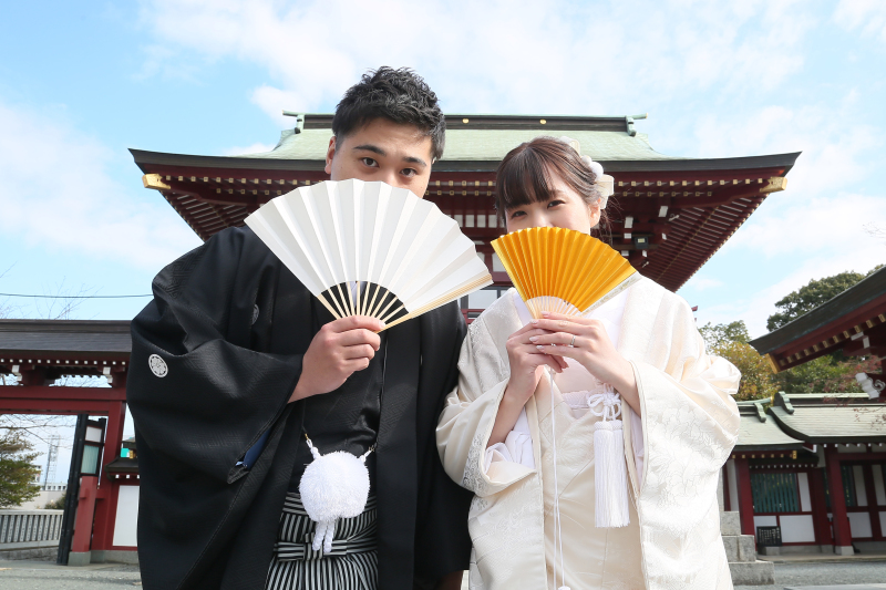 リンドマールフォトスタジオ　北九州 黒崎本店_神社・寺院で撮影できる