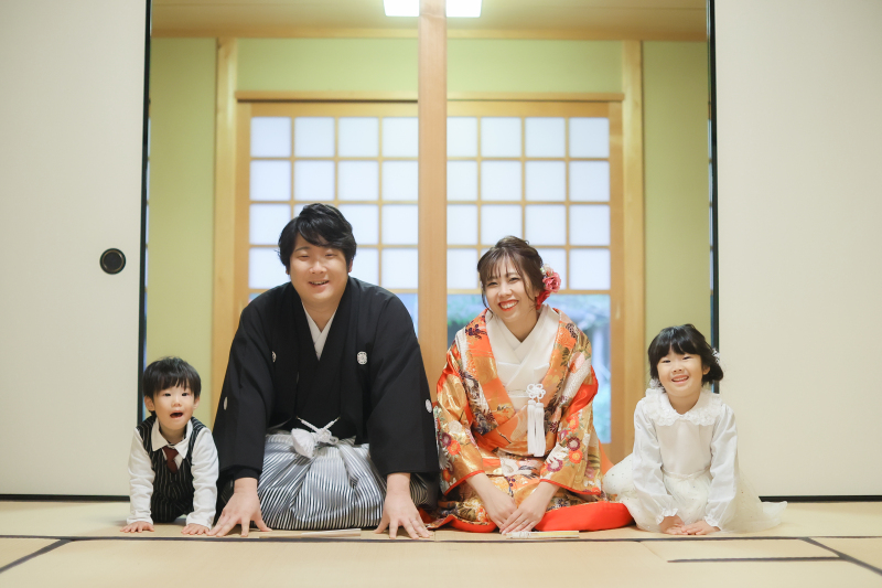 リンドマールフォトスタジオ 北九州 黒崎本店_家族・友人を撮影に呼べる