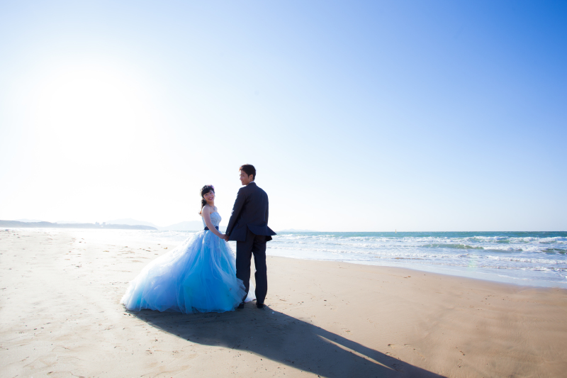 リンドマールフォトスタジオ 北九州 黒崎本店_海で撮影できる