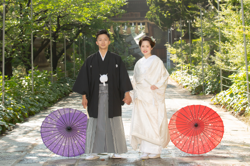 リンドマールフォトスタジオ 北九州 黒崎本店_庭園で撮影できる