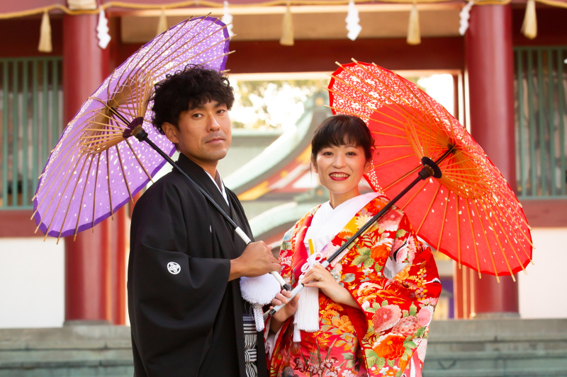 リンドマールフォトスタジオ　北九州 黒崎本店_神社・寺院で撮影できる