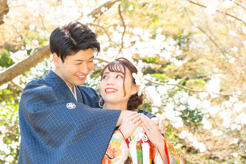 リンドマールフォトスタジオ 北九州 黒崎本店_庭園で撮影できる